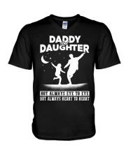 Daddy and Daughter - Dance V-Neck T-Shirt thumbnail