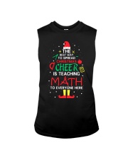 Math Teacher - The best way to spread Christmas Sleeveless Tee thumbnail