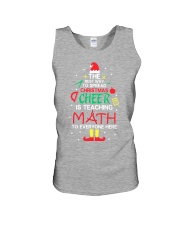 Math Teacher - The best way to spread Christmas Unisex Tank thumbnail
