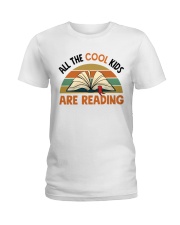 Reading - All the cool kids are reading Ladies T-Shirt thumbnail