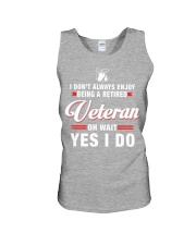 Enjoy being a Retired Veteran Unisex Tank thumbnail