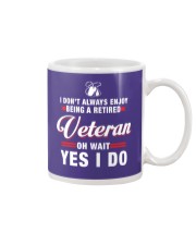 Enjoy being a Retired Veteran Mug thumbnail
