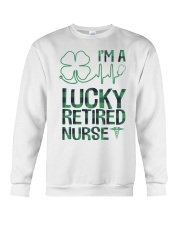 Lucky Retired Nurse Crewneck Sweatshirt tile