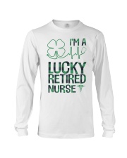 Lucky Retired Nurse Long Sleeve Tee tile