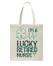 Lucky Retired Nurse Tote Bag tile