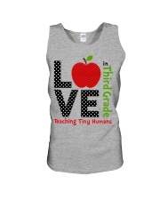 Third Grade Teacher - Teaching tiny humans Unisex Tank thumbnail