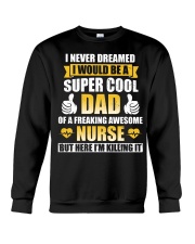 Super Nurse's Dad - Father's Day Crewneck Sweatshirt thumbnail
