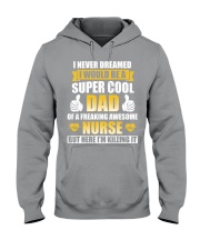 Super Nurse's Dad - Father's Day Hooded Sweatshirt thumbnail