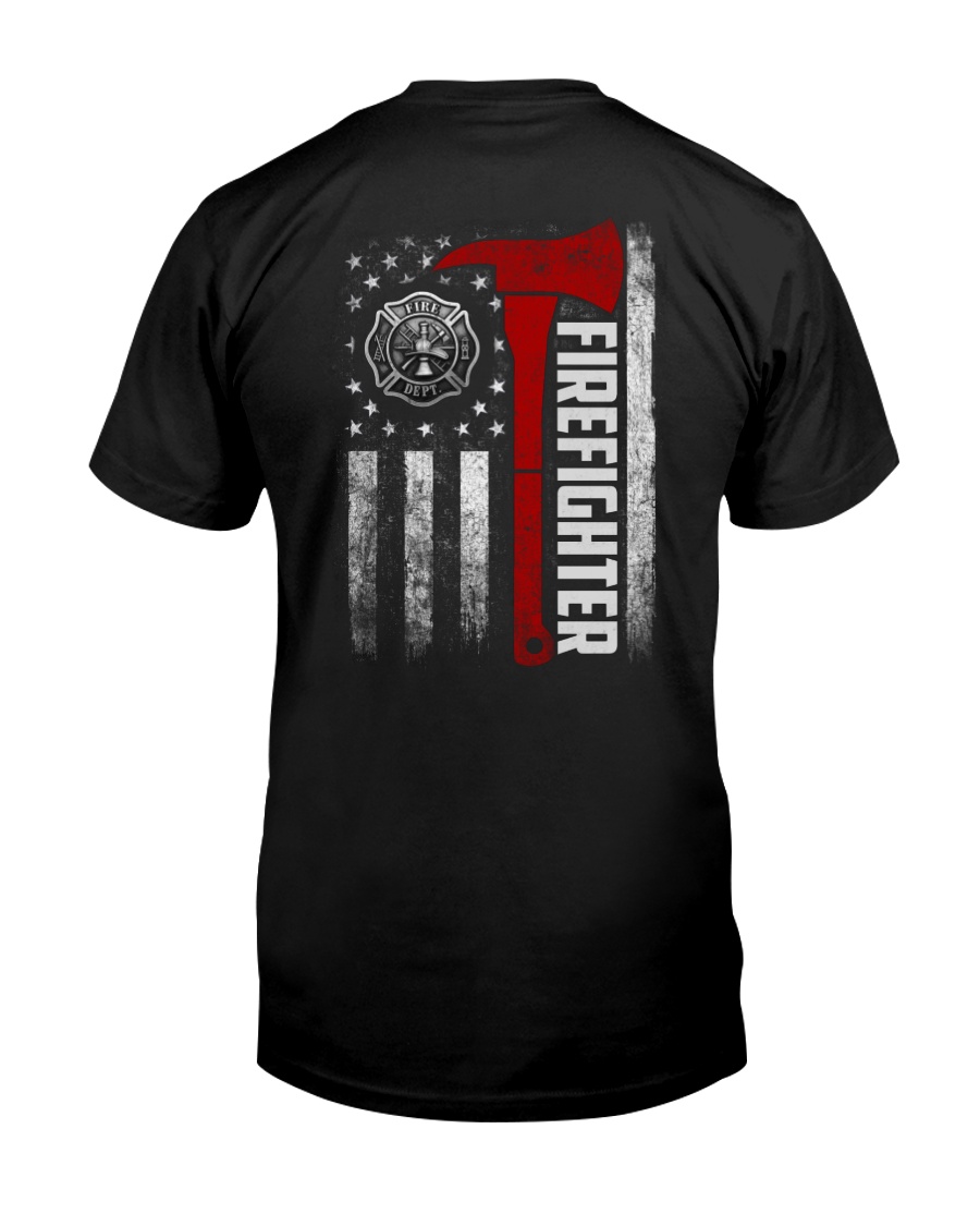 Firefighter Flag Classic T-Shirt