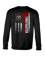 Firefighter Flag Crewneck Sweatshirt thumbnail