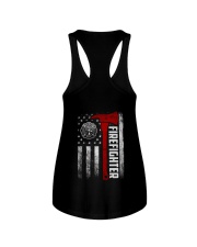 Firefighter Flag Ladies Flowy Tank thumbnail