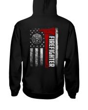 Firefighter Flag Hooded Sweatshirt thumbnail