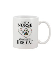 Nurse - Loves her cat Mug thumbnail
