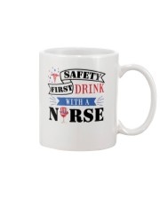 Safety First - Drink with a Nurse Mug thumbnail
