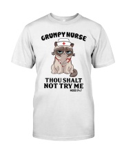 Grumpy Nurse Thou Shalt Premium Fit Mens Tee thumbnail