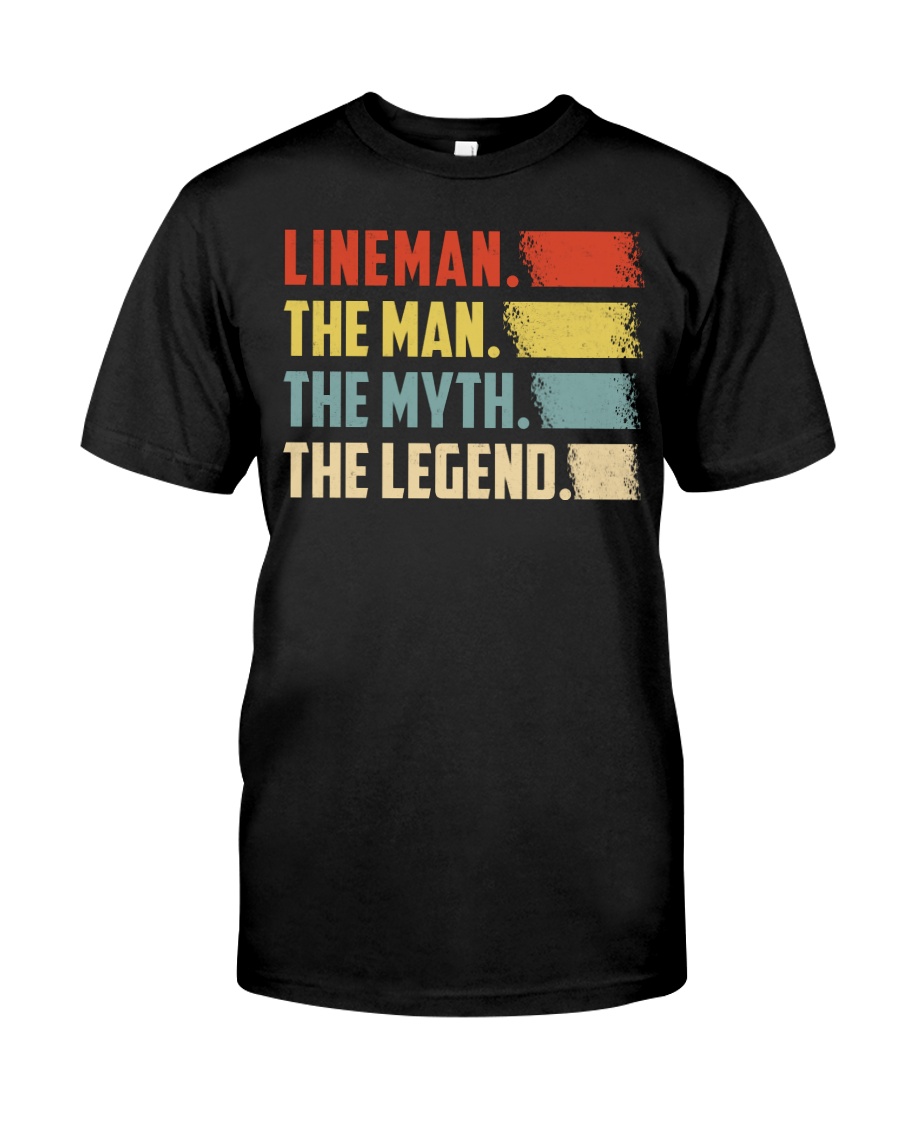 Lineman - The Legend Classic T-Shirt