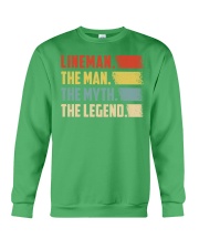 Lineman - The Legend Crewneck Sweatshirt thumbnail