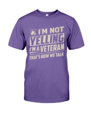 Veteran - Not Yelling Premium Fit Mens Tee thumbnail