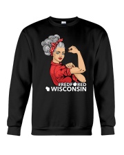 Wisconsin Strong Teacher - RedforED Crewneck Sweatshirt thumbnail