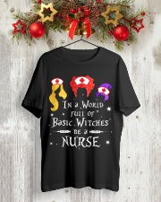 Nurse - Basic Witches Classic T-Shirt lifestyle-holiday-crewneck-front-2