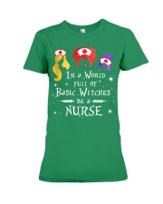 Nurse - Basic Witches Premium Fit Ladies Tee thumbnail