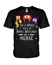 Nurse - Basic Witches V-Neck T-Shirt thumbnail