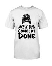 Music Teacher - Messy Bun - Concert Done Premium Fit Mens Tee thumbnail