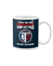 Lineman - Worn Out Poles - Living the High Life Mug thumbnail