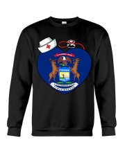 Nurse - National Nurse Week for Michigan Crewneck Sweatshirt thumbnail