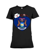 Nurse - National Nurse Week for Michigan Premium Fit Ladies Tee thumbnail