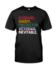 Husband - Daddy - Veteran - Inevitable Premium Fit Mens Tee thumbnail