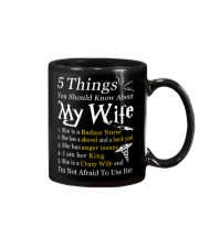 Nurse - 5 Things you should know about My Wife Mug tile