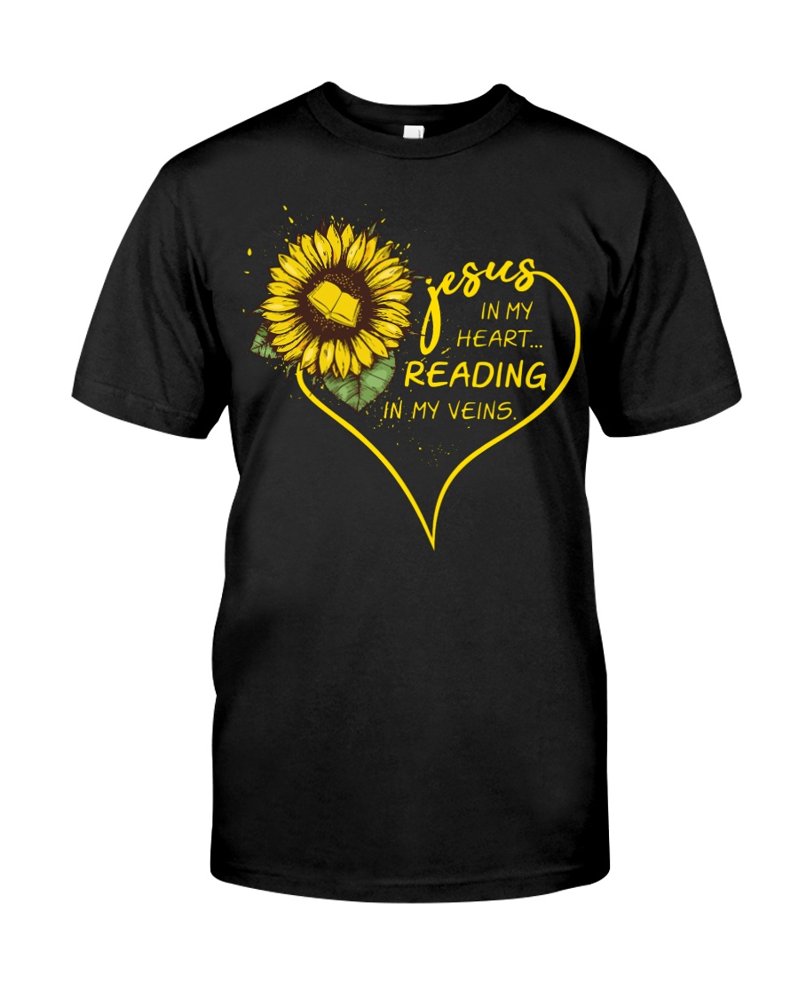 Librarian - Reading in my veins Classic T-Shirt
