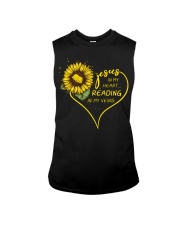 Librarian - Reading in my veins Sleeveless Tee thumbnail