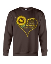 Librarian - Reading in my veins Crewneck Sweatshirt thumbnail