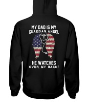 Nurse - My Dad is My Guardian Angel Hooded Sweatshirt tile