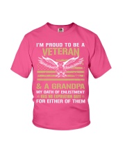 VETERAN - Grandpa Youth T-Shirt thumbnail