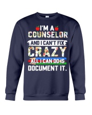 Counselor - Document It Crewneck Sweatshirt thumbnail