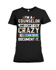 Counselor - Document It Premium Fit Ladies Tee thumbnail