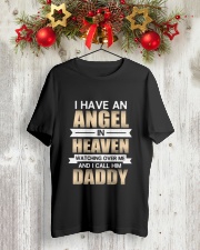 I Have Angel In Heaven - Daddy Classic T-Shirt lifestyle-holiday-crewneck-front-2