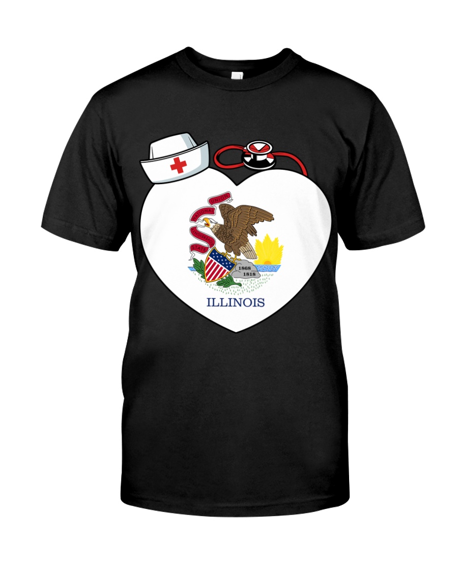 Nurse - National Nurse Week for Illinois Classic T-Shirt