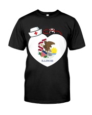 Nurse - National Nurse Week for Illinois Classic T-Shirt front