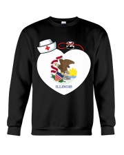 Nurse - National Nurse Week for Illinois Crewneck Sweatshirt thumbnail