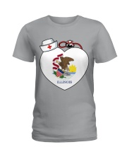 Nurse - National Nurse Week for Illinois Ladies T-Shirt thumbnail