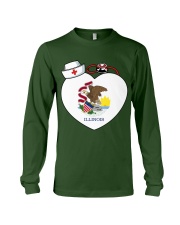 Nurse - National Nurse Week for Illinois Long Sleeve Tee thumbnail