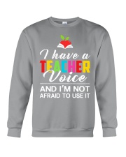 Teacher Voice Crewneck Sweatshirt tile