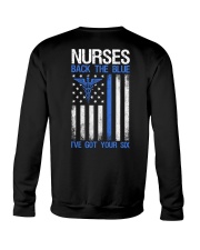Nurses Back The Blue - I've Got Your Six Crewneck Sweatshirt tile