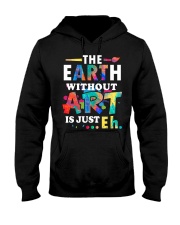 Art Teacher - Just Eh Hooded Sweatshirt thumbnail