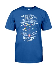 World Read Day - Read More Classic T-Shirt front