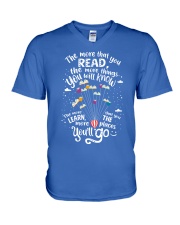 World Read Day - Read More V-Neck T-Shirt thumbnail